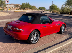 2001 BMW M Roadster in Imola Red 2 over Black Nappa