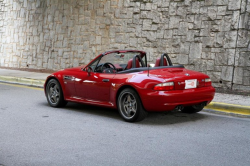 2001 BMW M Roadster in Imola Red 2 over Imola Red & Black Nappa