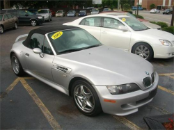 2001 BMW M Roadster in Titanium Silver Metallic over Dark Gray & Black Nappa