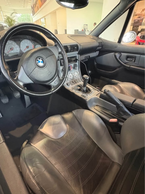 2001 BMW M Roadster in Titanium Silver Metallic over Dark Gray & Black Nappa