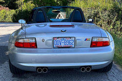 2001 BMW M Roadster in Titanium Silver Metallic over Laguna Seca Blue & Black Nappa