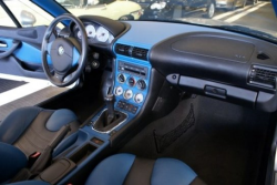 2001 BMW M Roadster in Titanium Silver Metallic over Laguna Seca Blue & Black Nappa