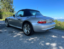 2001 BMW M Roadster in Titanium Silver Metallic over Laguna Seca Blue & Black Nappa