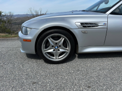 2001 BMW M Roadster in Titanium Silver Metallic over Laguna Seca Blue & Black Nappa