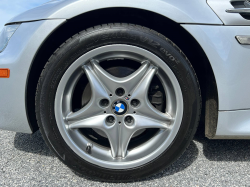 2001 BMW M Roadster in Titanium Silver Metallic over Laguna Seca Blue & Black Nappa