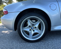 2001 BMW M Roadster in Titanium Silver Metallic over Laguna Seca Blue & Black Nappa
