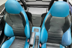 2001 BMW M Roadster in Titanium Silver Metallic over Laguna Seca Blue & Black Nappa