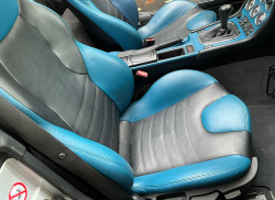 2001 BMW M Roadster in Titanium Silver Metallic over Laguna Seca Blue & Black Nappa