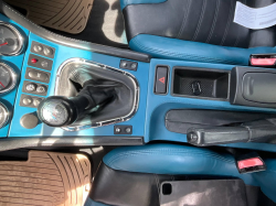 2001 BMW M Roadster in Titanium Silver Metallic over Laguna Seca Blue & Black Nappa