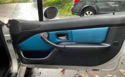 2001 BMW M Roadster in Titanium Silver Metallic over Laguna Seca Blue & Black Nappa