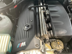 2001 BMW M Roadster in Titanium Silver Metallic over Laguna Seca Blue & Black Nappa