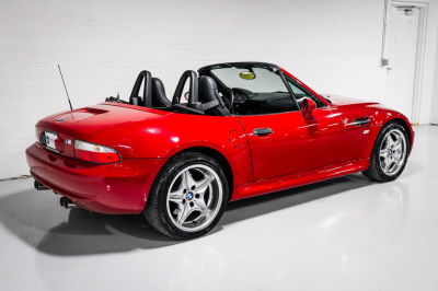 2001 BMW M Roadster in Imola Red 2 over Black Nappa
