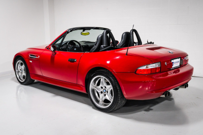 2001 BMW M Roadster in Imola Red 2 over Black Nappa
