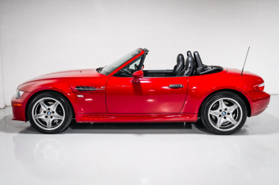 2001 BMW M Roadster in Imola Red 2 over Black Nappa