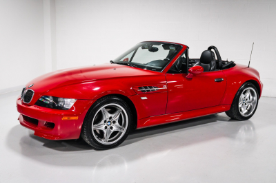 2001 BMW M Roadster in Imola Red 2 over Black Nappa