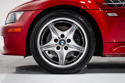 2001 BMW M Roadster in Imola Red 2 over Black Nappa