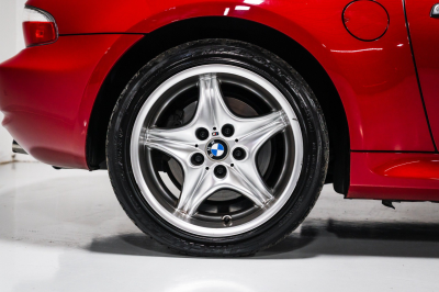 2001 BMW M Roadster in Imola Red 2 over Black Nappa