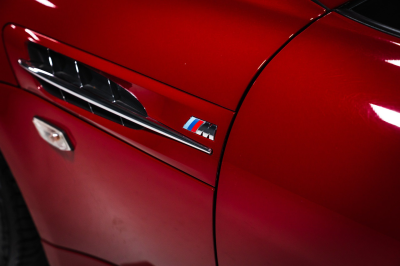 2001 BMW M Roadster in Imola Red 2 over Black Nappa