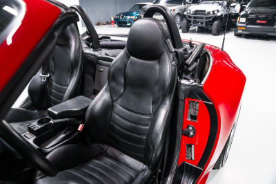2001 BMW M Roadster in Imola Red 2 over Black Nappa