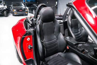 2001 BMW M Roadster in Imola Red 2 over Black Nappa