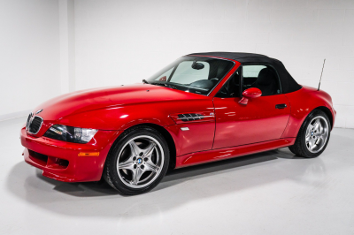 2001 BMW M Roadster in Imola Red 2 over Black Nappa
