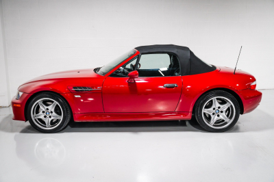 2001 BMW M Roadster in Imola Red 2 over Black Nappa