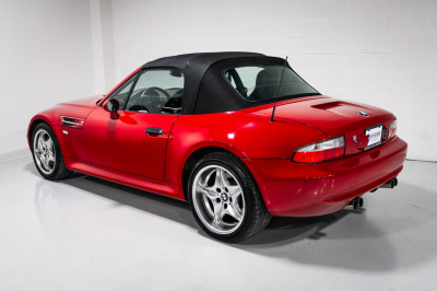2001 BMW M Roadster in Imola Red 2 over Black Nappa