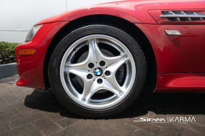 2001 BMW M Roadster in Imola Red 2 over Black Nappa