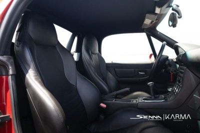 2001 BMW M Roadster in Imola Red 2 over Black Nappa