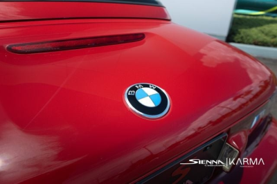 2001 BMW M Roadster in Imola Red 2 over Black Nappa