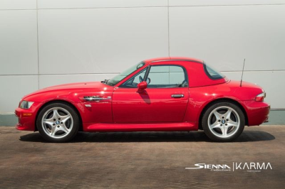 2001 BMW M Roadster in Imola Red 2 over Black Nappa