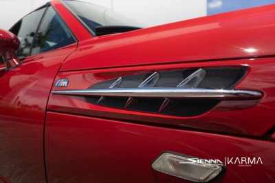 2001 BMW M Roadster in Imola Red 2 over Black Nappa