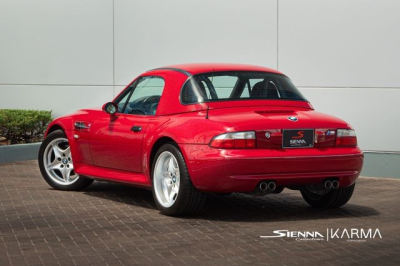 2001 BMW M Roadster in Imola Red 2 over Black Nappa
