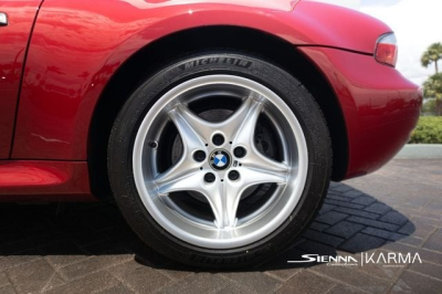 2001 BMW M Roadster in Imola Red 2 over Black Nappa