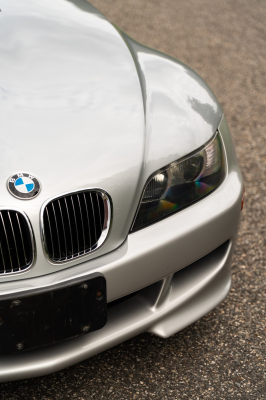 2001 BMW M Roadster in Titanium Silver Metallic over Imola Red & Black Nappa