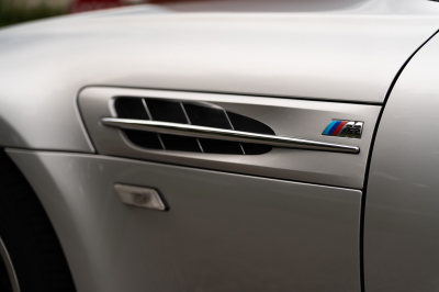 2001 BMW M Roadster in Titanium Silver Metallic over Imola Red & Black Nappa