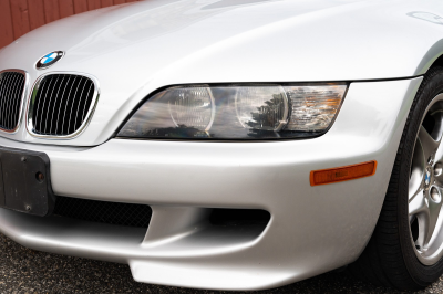 2001 BMW M Roadster in Titanium Silver Metallic over Imola Red & Black Nappa