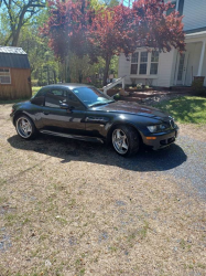 2001 BMW M Roadster in Black Sapphire Metallic over Dark Gray & Black Nappa