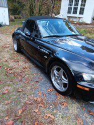 2001 BMW M Roadster in Black Sapphire Metallic over Dark Gray & Black Nappa