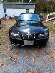 2001 BMW M Roadster in Black Sapphire Metallic over Dark Gray & Black Nappa