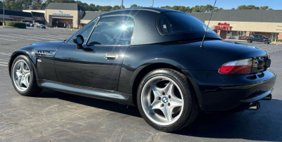 2001 BMW M Roadster in Black Sapphire Metallic over Dark Gray & Black Nappa