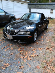 2001 BMW M Roadster in Black Sapphire Metallic over Dark Gray & Black Nappa