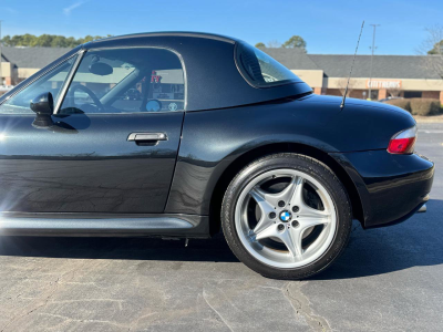 2001 BMW M Roadster in Black Sapphire Metallic over Dark Gray & Black Nappa