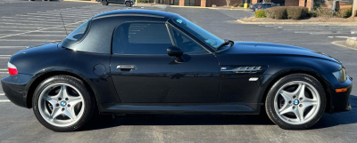 2001 BMW M Roadster in Black Sapphire Metallic over Dark Gray & Black Nappa