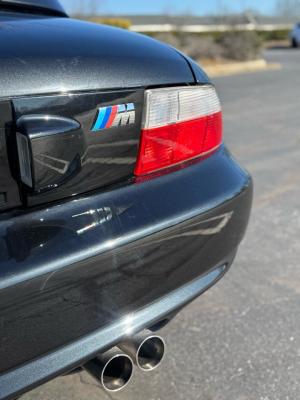 2001 BMW M Roadster in Black Sapphire Metallic over Dark Gray & Black Nappa