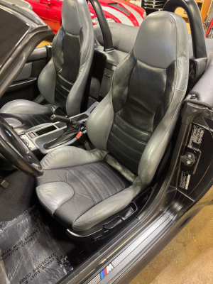 2001 BMW M Roadster in Black Sapphire Metallic over Dark Gray & Black Nappa