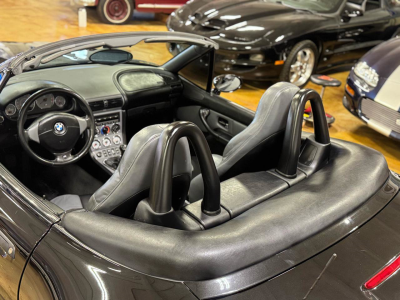 2001 BMW M Roadster in Black Sapphire Metallic over Dark Gray & Black Nappa