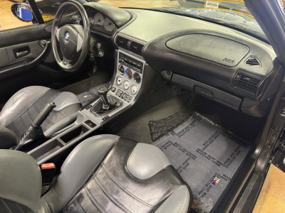 2001 BMW M Roadster in Black Sapphire Metallic over Dark Gray & Black Nappa