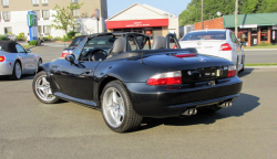 2001 BMW M Roadster in Black Sapphire Metallic over Dark Gray & Black Nappa