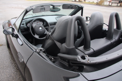 2001 BMW M Roadster in Black Sapphire Metallic over Dark Gray & Black Nappa